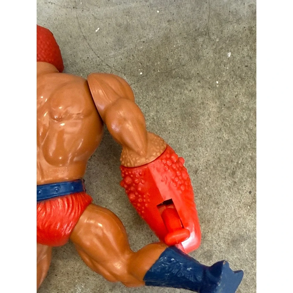 Mattel Masters of the Universe Clawful Action Figure Vintage 1981 MOTU Red Blue